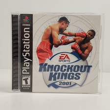 Knockout Kings 2001 (Sony Playstation 1) PS1 Complete CIB