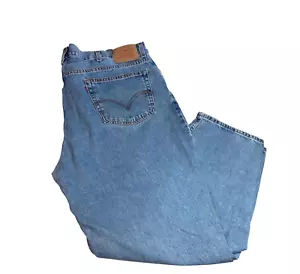 Vaqueros de mezclilla azules Levi's 560 de ajuste cómodo pierna cónica para hombre medidos 44Wx30 - Imagen 1 de 9