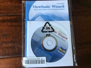 ViewSonic Wizard VG730m LCD Display User Guide & Installation Software CD NEW - Picture 1 of 1