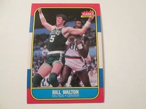 1986 Fleer Basketball #119 Bill Walton Boston Celtics - Bild 1 von 1