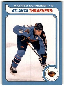 2008-09 O-Pee-Chee '79-80 Retro Mathieu Schneider #603 Atlanta Thrashers - Picture 1 of 2