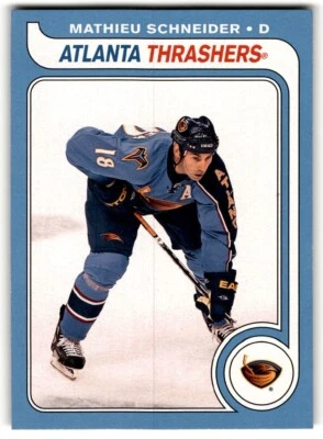 2008-09 O-Pee-Chee '79-80 Retro Mathieu Schneider #603 Atlanta Thrashers - Image 1 of 2