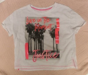 Justic t-shirt "Live in the Moment" t shirt 10 - Picture 1 of 4