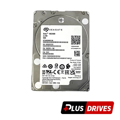2.4TB SAS ST2400MM0129 Seagate Exos 10E2400 2.5 Server Hard Drive 10K 12Gbps - Image 1 of 4