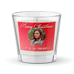 Personalised candle label - Christmas gift, Bespoke candle label, Stocking gift - Picture 1 of 3