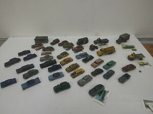 Large Lot of HO Scale Vehicles, Cars, Trucks. Cast Resin, Hand Crafted. 