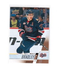 2017-18 Upper Deck CHL Base Card # 208 Matt Bradley Regina Pats WHL