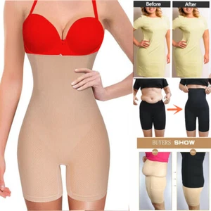 Shaperin High Waisted Shorts Body Shaper Slimming Control Shapewear For Women - Picture 1 of 16