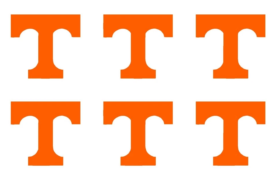 ORACAL TN Vinyl Decal Stickers Tennesse T Vols Window Small Set of 6