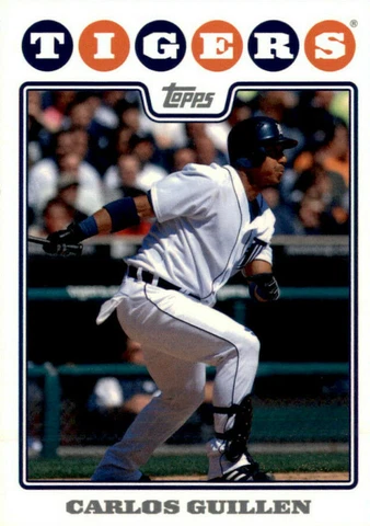 Carlos Guillen 2008 Detroit Tigers Ticket Stub May 22 - Sec123 R26 S1 Cover