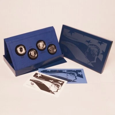 2014 Kennedy Half Dollar 50th Anniversary 4-Coin Set - Image 1 of 3