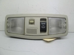 06-09 MITSUBISHI OUTLANDER OVERHEAD ROOF CONSOLE TILT SWITCH DOME LIGHTS OEM TAN - Picture 1 of 15
