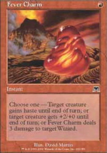 Fever Charm - Foil ~ Lightly Played Onslaught MTG Magic UltimateMTG Red Card - Image 1 of 1