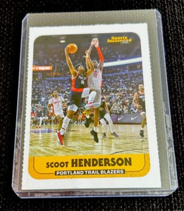 Scoot Henderson Rookie Sports Illustrated for Kids SI RC Trail Blazers 2023 NM+