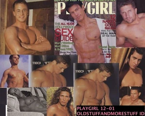 PLAYGIRL 12-01 DECEMBER 2001 NUDE STARS SWORDSMAN ARIZONA MAN DOOL STAR PAUL L - Picture 1 of 2