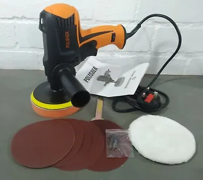 Car Polisher Buffer Polishing Mop With Heads Sponges Electric Powered Easy Sheen • 48.46€