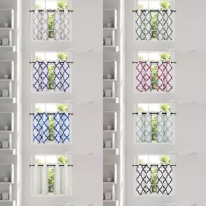 2PC 30"X36" each LINED BLACKOUT SHORT PANELS WINDOW DRESSING CURTAIN TREATMENT - Picture 1 of 24