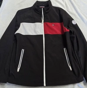 Tommy Hilfiger Men's Bomber Jacket, Black, Size xl - Picture 1 of 4