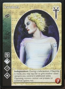 Sayshila [LoB set] - VTES card - Picture 1 of 2