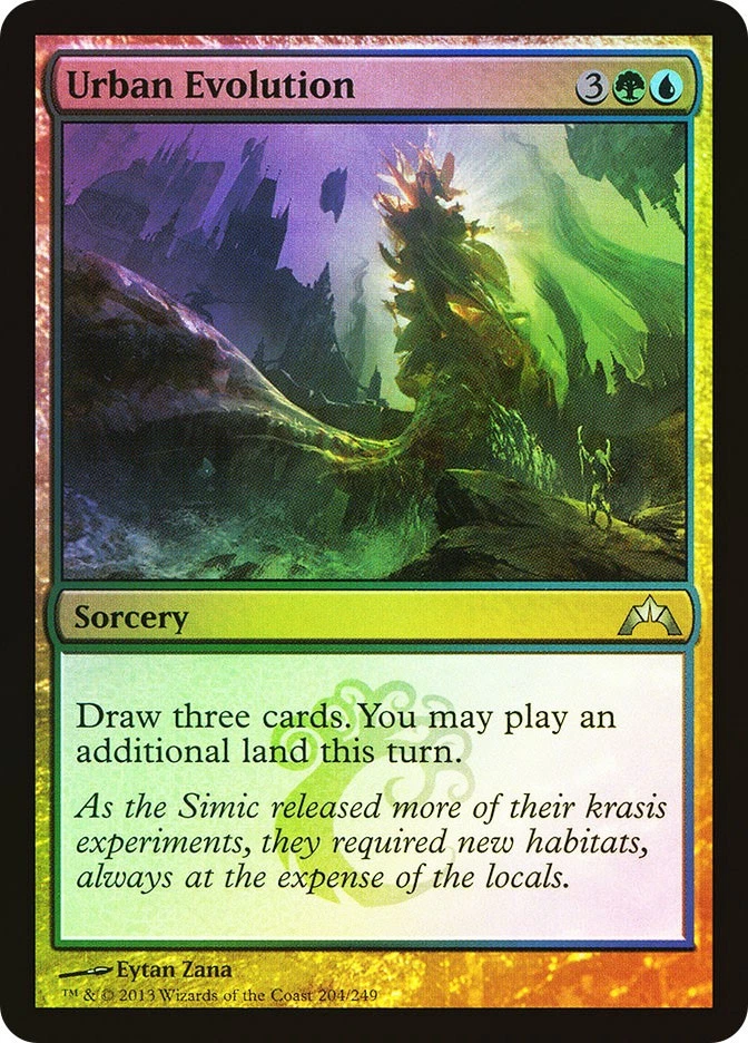 MTG FOIL Urban Evolution  - Gatecrash #204 - Image 1 of 1