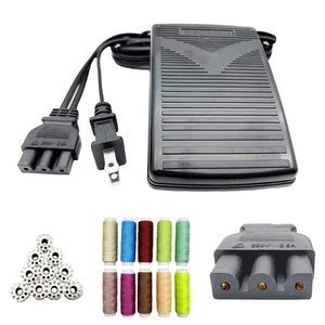 Singer Sewing Machine Pedal and Power Cord Replacement, Compatible with Singe... - Picture 1 of 7