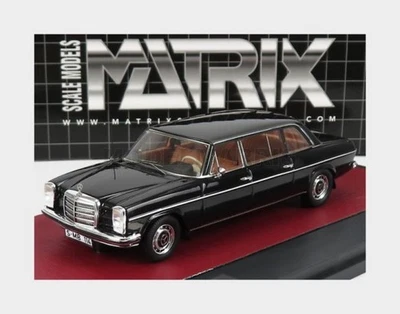 MATRIX SCALE MODELS MX41302-241 MERCEDES BENZ - V114 POLLMANN 1969 - BLACK - 1/4 - Immagine 1 di 2