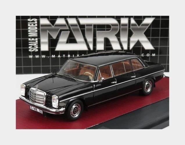 MATRIX SCALE MODELS MX41302-241 MERCEDES BENZ - V114 POLLMANN 1969 - BLACK - 1/4 - Immagine 1 di 2