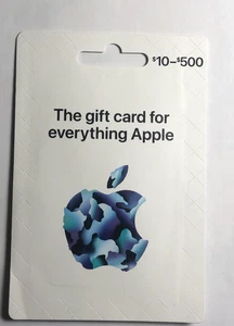 Carte cadeau Apple 500 $, région des États-Unis, carte physique, expédition dans le monde entier ✅ - Photo 1 sur 1