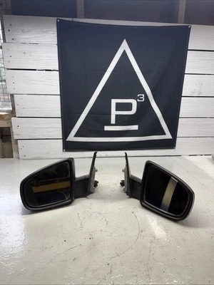 Conjunto de espejo retrovisor plegable eléctrico lateral negro X6M 10-13 OEM BMW E70 X5M L+R Foto 1 de 4
