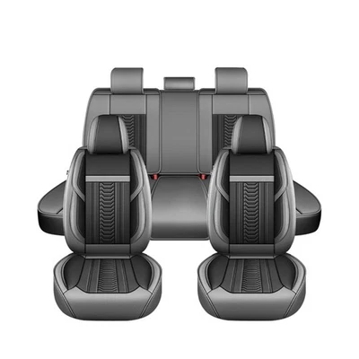 For Acura RDX 2008-2025 Car Seat Covers (5 Seats) PU Leather Cushion - Image 1 of 4