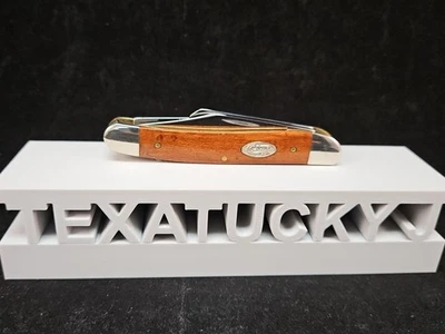 Case XX 1989 EE. UU. 1 punto 73087 SS Serpentine Stockman manijas de arce ojo de pájaro Foto 1 de 4