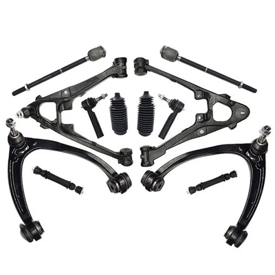 K80669 Front Upper Lower Control Arm Tierod Kit For GMC YUKON XL 1500 2007-2013 Foto 1 de 4