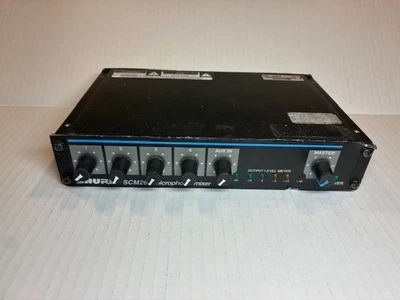 Shure SCM268 4 Channel Microphone Mixer - Black - Image 1 of 3