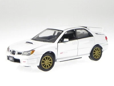 MOTOR MAX, SUBARU Imperza WRX STI White, 1/24, MMX73330BLANC - Image 1 of 4