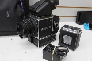 Hasselblad 500 ELX Camera Bundle With Zeiss Planar 2.8/80 mm Lens - Picture 1 of 24