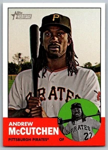 2011 Topps Chrome Andrew McCutchen Pittsburgh Pirates #8 - Picture 1 of 2