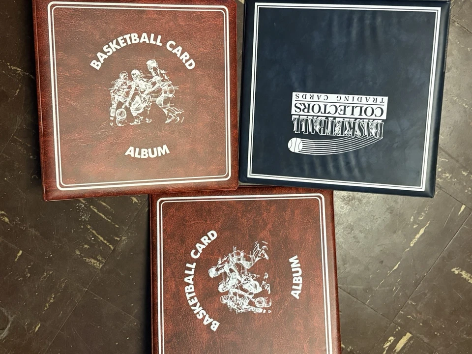 Lote de 12 Colección de Tarjetas de Baloncesto 3" D-Ring Álbumes Carpetas Libros Foto 1 de 1