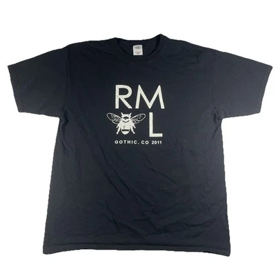 Vintage Rocky Mountain Biological Laboratory Gothic Colorado 2011 Black XL RMBL - Image 1 of 4