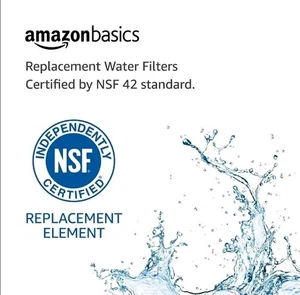 Amazon Basics Replacement Frigidaire WF1CB Refrigerator Water Filter, 3-Pack - Picture 1 of 3