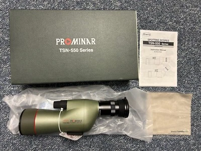 Kowa TSN-554 Prominar Straight Spotting Scope 15-45x Eyepiece - Brand New in Box - Image 1 of 4