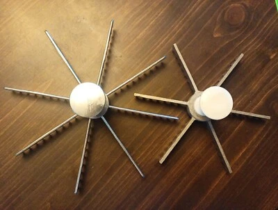 Two Aluminum Pie Cutters 8 In 9 In - Image 1 of 4