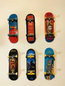 Set of 6 Tech Decks: Toy Machine, Reynolds, Riley Hawk, Stevie Williams, etc - Picture 1 of 2