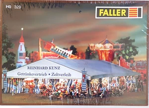 # FALLER  H0 329 :  Großes Festzelt mit Stoffplane / neu/OVP - Bild 1 von 3