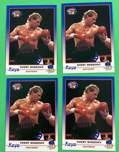1991 Kayo Boxing #60 Tommy Morrison The Duke Rookie Card RC Near Mint Lot of 4 - Picture 1 of 3