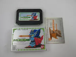 Knight Gundam Story con caja y manual Famicom FC Japón Ver - Imagen 1 de 4