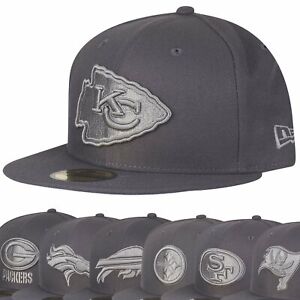 New Era 59Fifty Fitted Cap - GRAPHITE NFL Teams