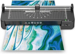 Máquina laminadora de 13 pulgadas con hojas de 50 piezas para A3 A4 A5 A6 con recortadora de papel - Imagen 1 de 6