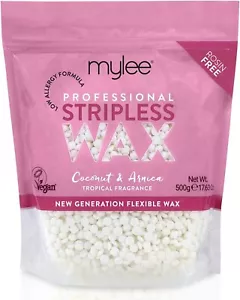 Mylee Professional Hard Wax Beads 500g, Stripless Depilatory Waxing Pellets - Picture 1 of 9