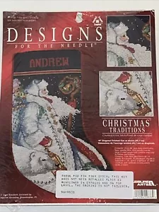 Christmas Designs for the Needle Counted Cross Stocking KIT,POLAR SANTA,319838 - Picture 1 of 5