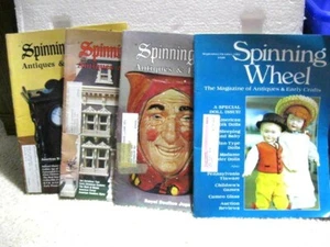 LOT OF 4 SPINNING WHEEL ANTIQUE MAGAZINES - 1978. 1979. 1981. 1982 - Picture 1 of 1